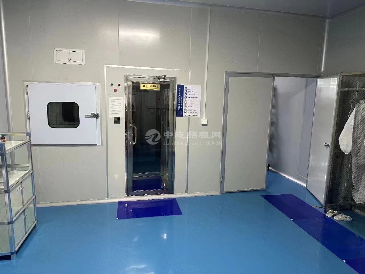 深圳龙华大浪商业中心附近910平精装带无尘车间厂房出租